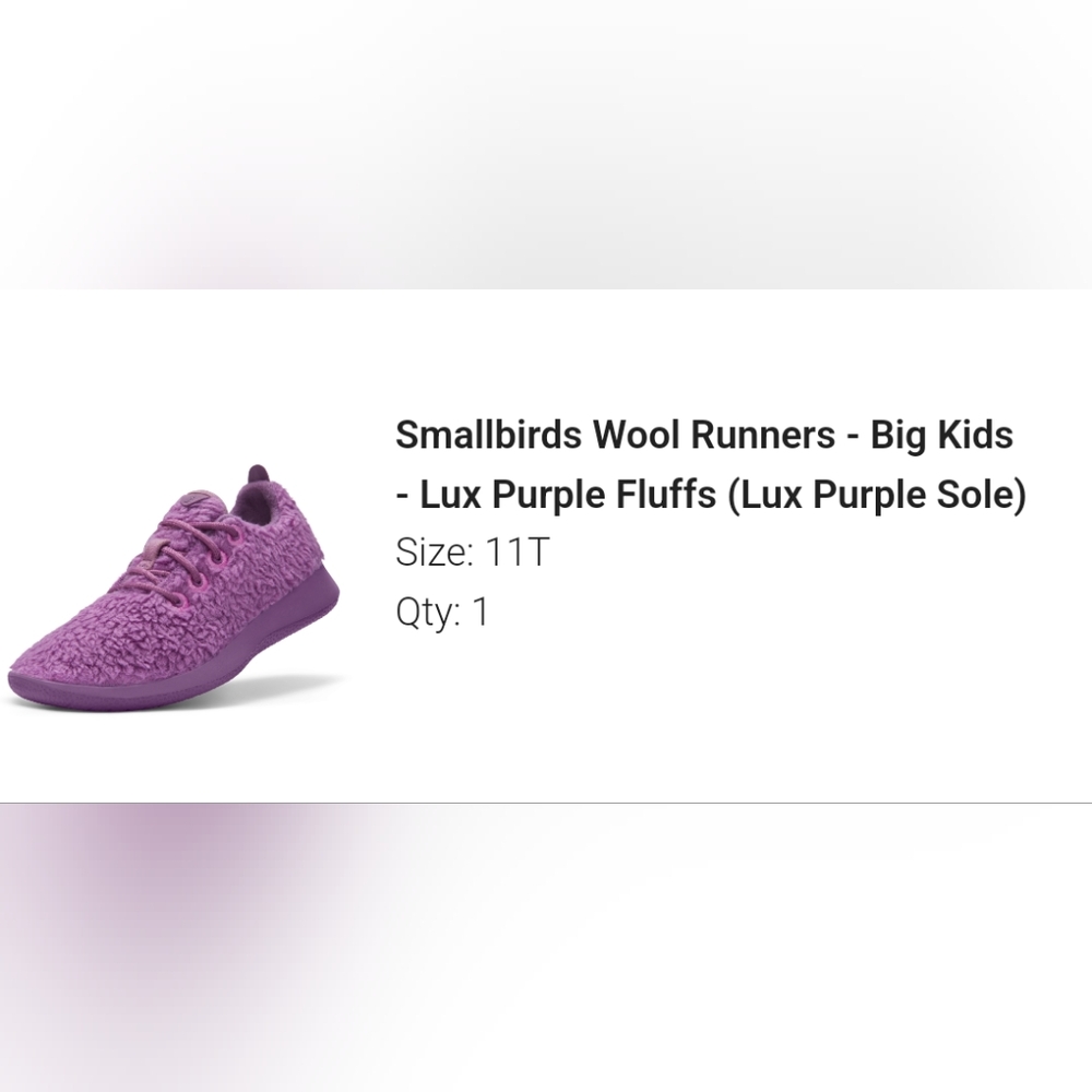 All Birds Wool Runners purple